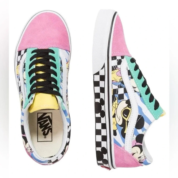 Vans Shoes - Vans Disney x Old Skool '80s Mickey' Low Top Skate Shoes Men's 6.0 / Women's 7.5